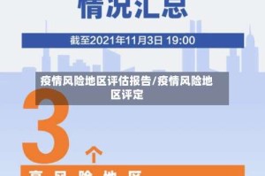 疫情风险地区评估报告/疫情风险地区评定