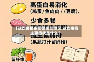 【这次疫情主要是哪些地区,这次疫情主要症状是什么】